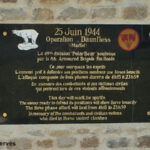 Fontenay-le-Pesnel, stèle opération Martlet